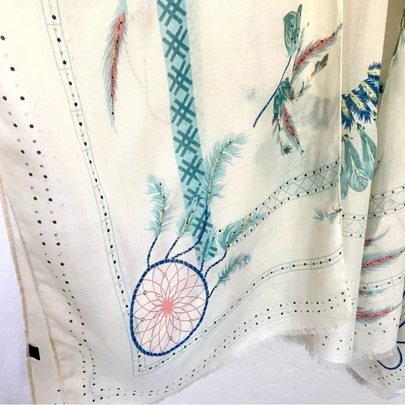 janice Apparel Kimono with Dream Catcher Design, One Size Fits All - Picture 6 of 9